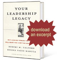 Download an excerpt of Your Leadership Legacy